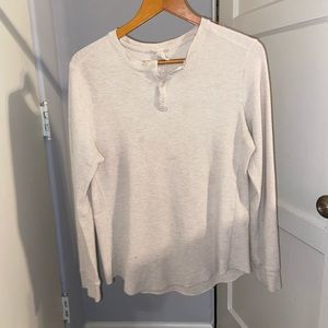 Light tan Henley shirt